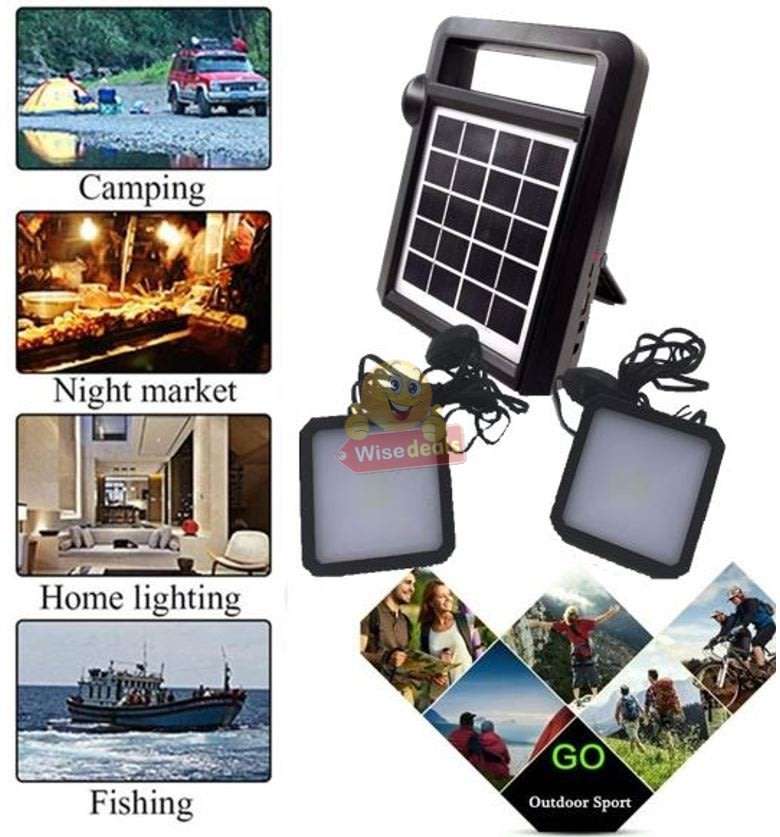 Solar Lightening System, Perfect Loadshedding Survival Kit, Say Good Buy to Dark Times