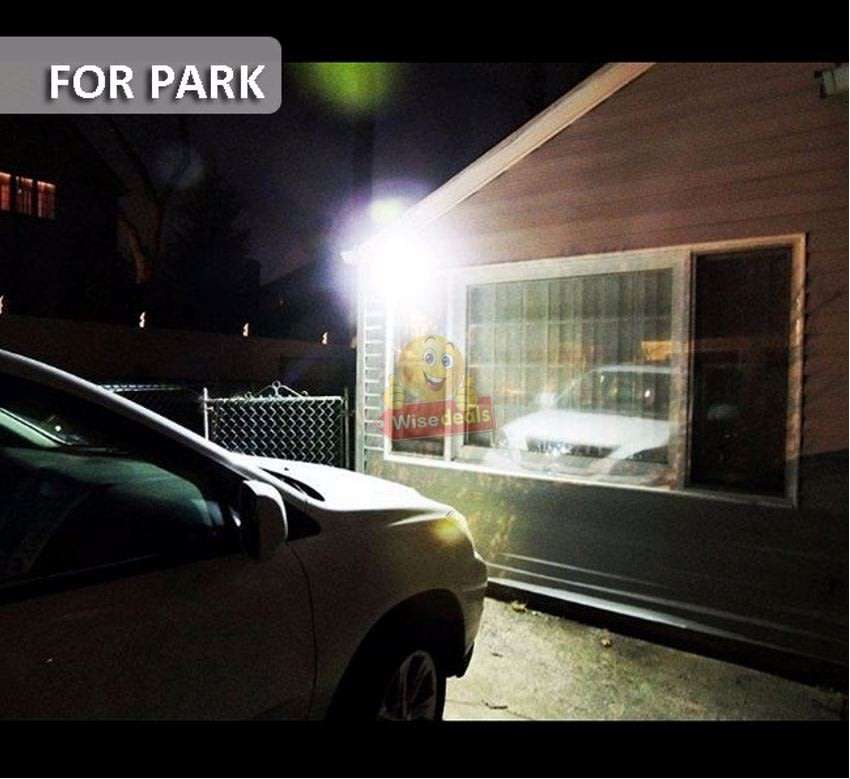 40 LED Solar Power Wall Light, PIR Motion Sensor, Waterproof, Night Sensor & Eco-friendly, 3 Modes