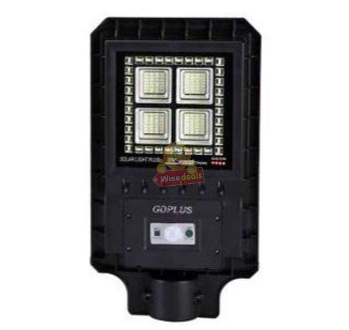 30W LED Solar Street Light with 3 Lightening Modes, LED Battery Indicator Lights & Remote Control