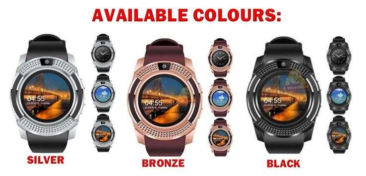 Professional Smart Watch Phone, SIM CARD, Bluetooth, Camera, Sleep Monitor, SD Card, Pedometer etc.