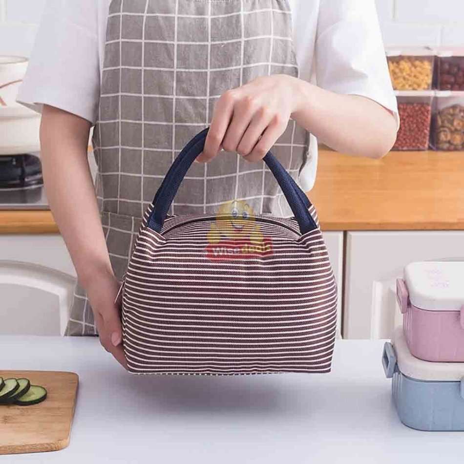 Aluminium Insulation Lining Lunch Bag, BPA Free and Keep Food Fresh for Longer