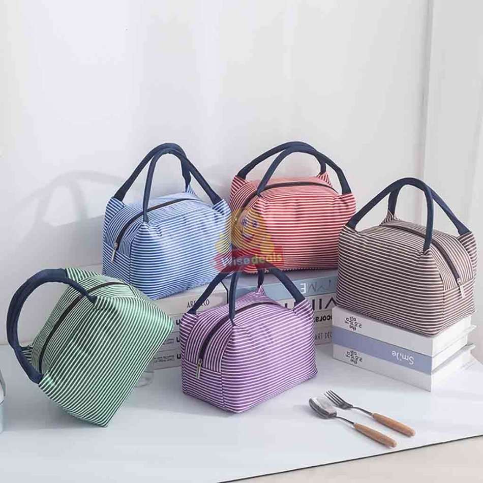 Aluminium Insulation Lining Lunch Bag, BPA Free and Keep Food Fresh for Longer