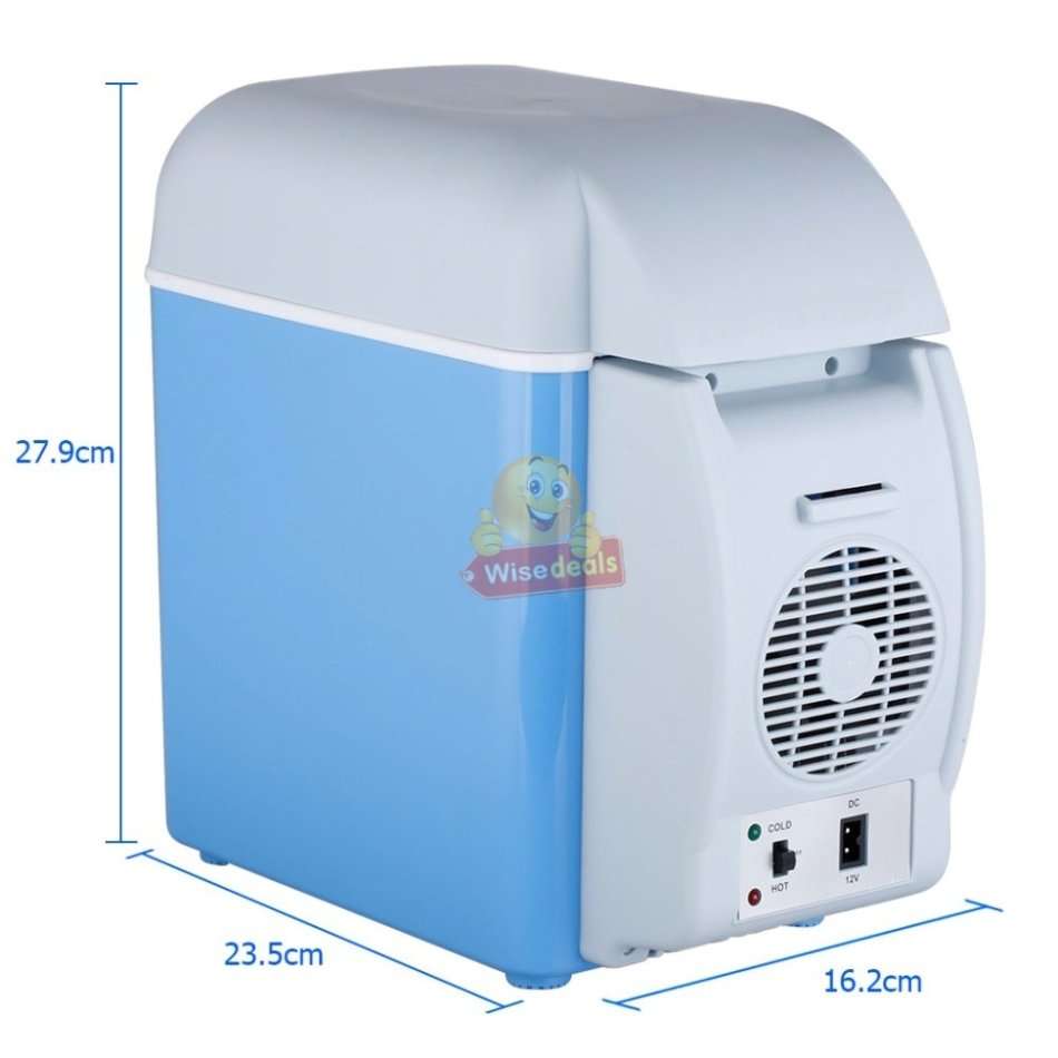 7.5L 12V Cool & Warm Car Freezer, Ideal for Road Trips, Camping, Picnic and more
