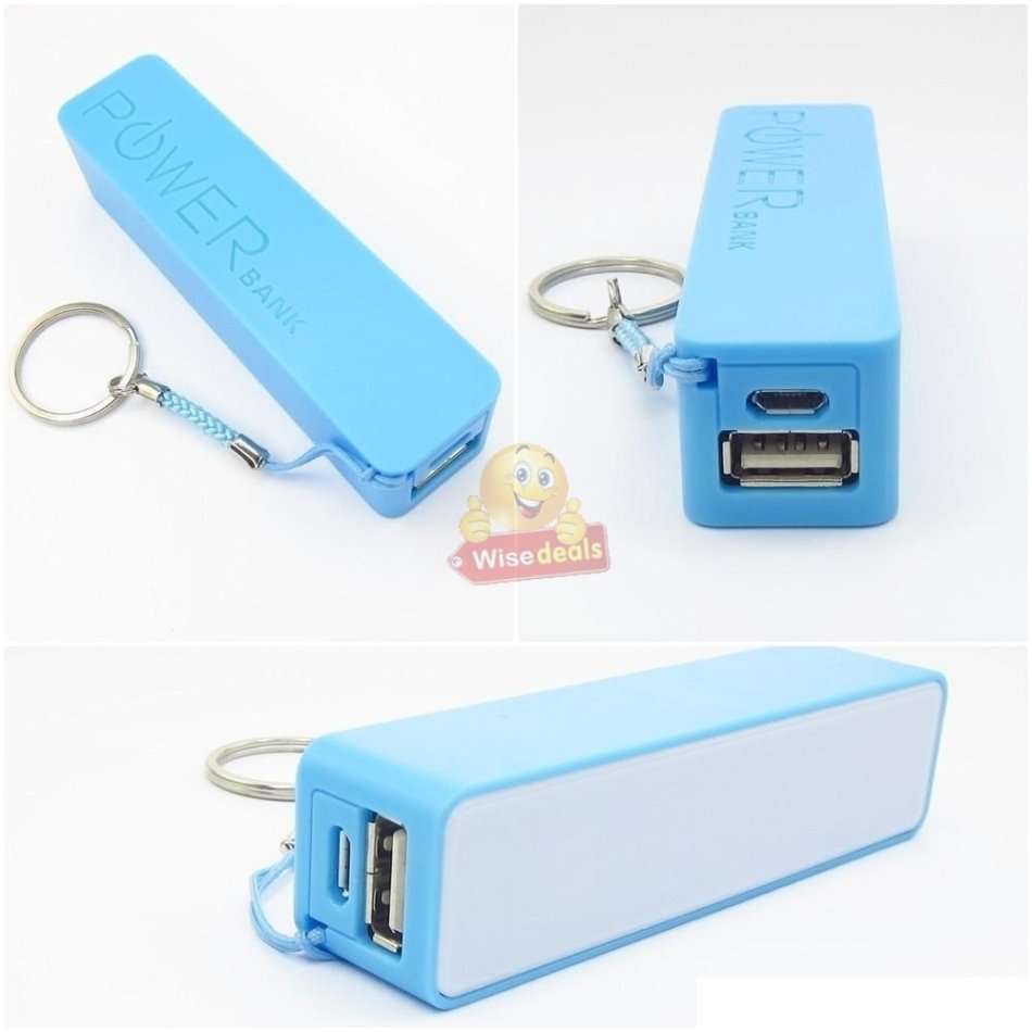 3600mAh Power Bank with Keyring and 5-in-1 Multi-Functional Cable for Charging of different Devices