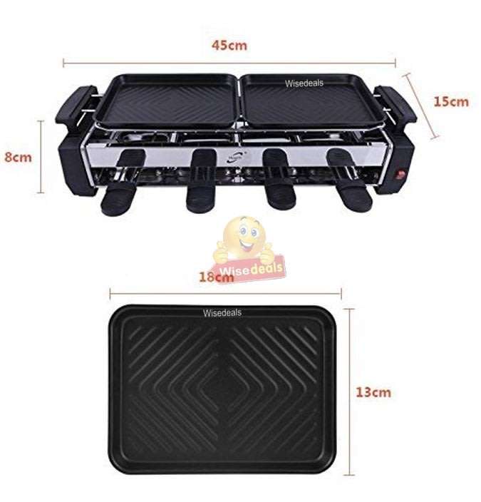 Light & Portable Smoke Free Electric BBQ Grill