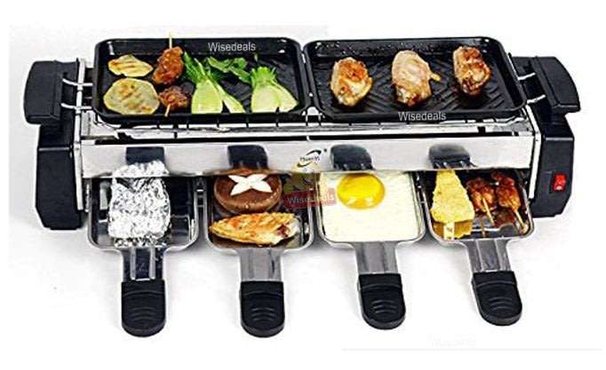 Light & Portable Smoke Free Electric BBQ Grill