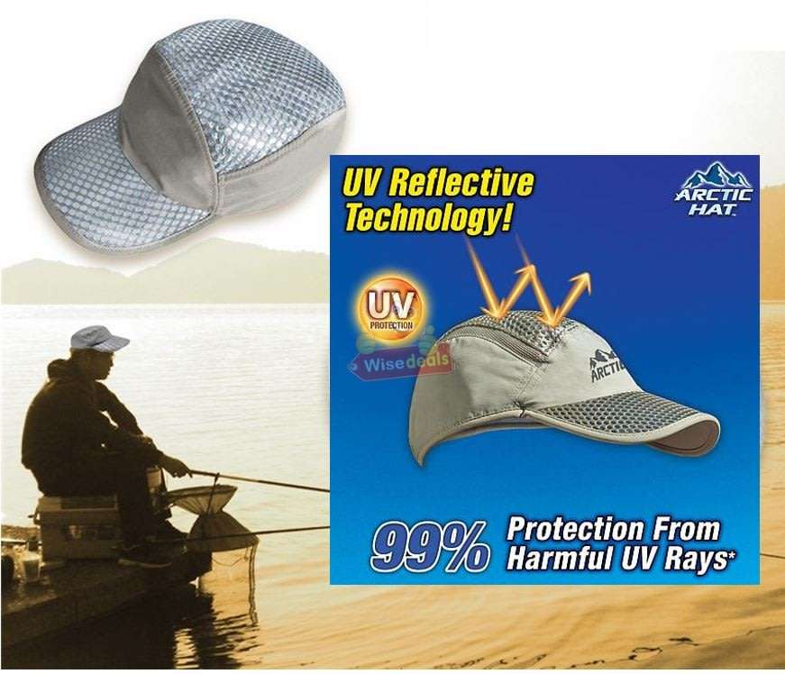 Beat the Heat with the New Arctic Cap - The Evaporative Cooling Cap with UV Protection