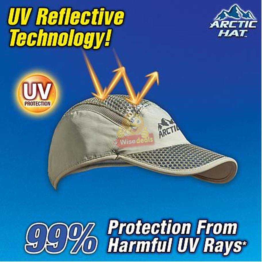 Beat the Heat with the New Arctic Cap - The Evaporative Cooling Cap with UV Protection