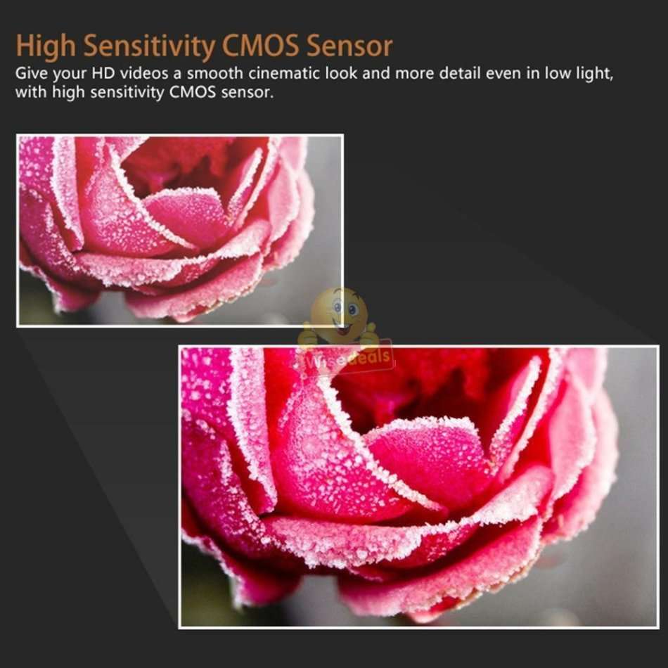 HD Digital Video Camcorder, 3.0 Inch LCD Screen, 20MP, 16X Zoom, Anti-shake, Support SD Card