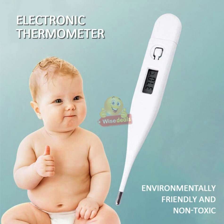 Digital Thermometer  Fast & Accurate Measurement, No Mercury, Environmentally Friendly