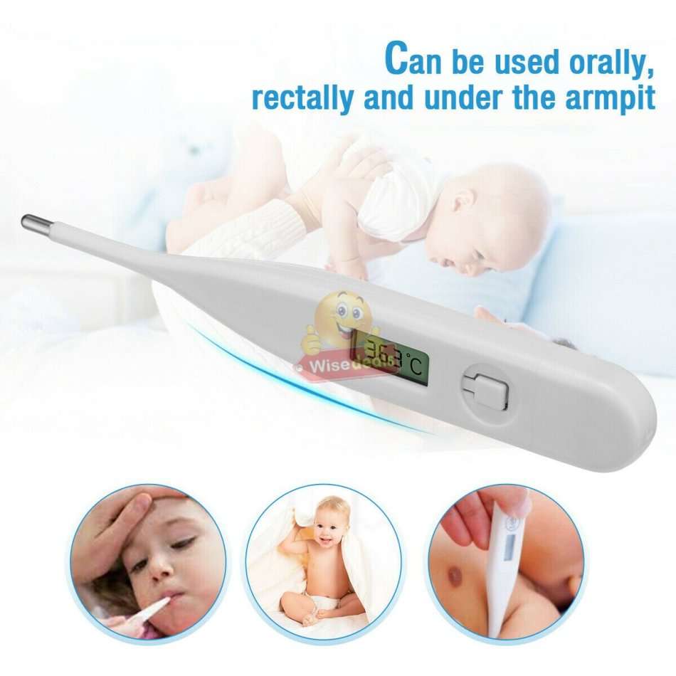 Digital Thermometer  Fast & Accurate Measurement, No Mercury, Environmentally Friendly