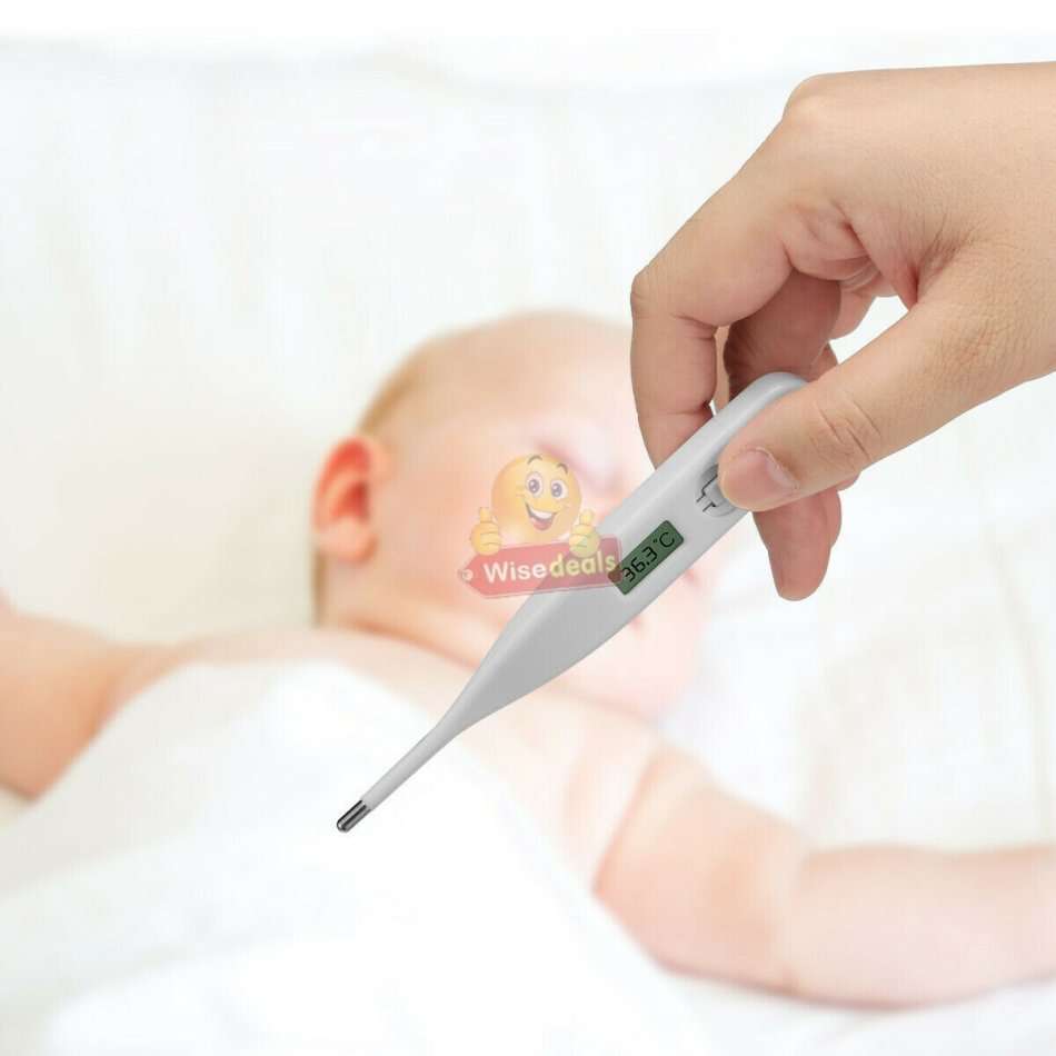 Digital Thermometer  Fast & Accurate Measurement, No Mercury, Environmentally Friendly