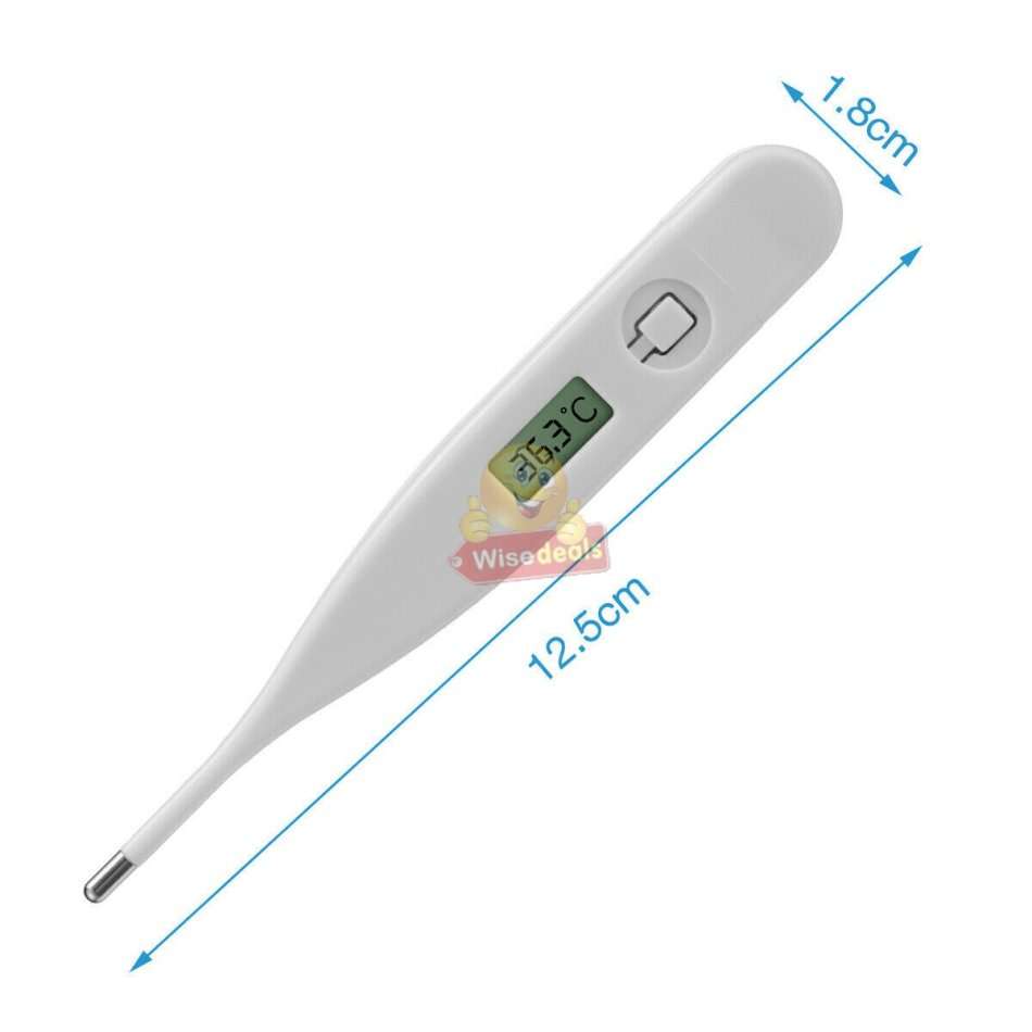 Digital Thermometer  Fast & Accurate Measurement, No Mercury, Environmentally Friendly