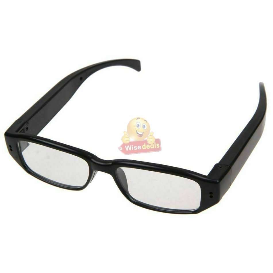 1080P HD Eyeglasses Camera, Support SD Card, Take photos or Videos