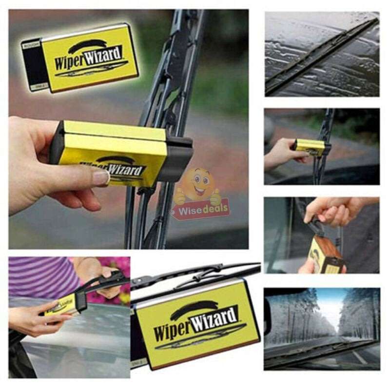 Wiper Wizard  Make OLD Windshield Wipers Work Like NEW In Just SECONDS!