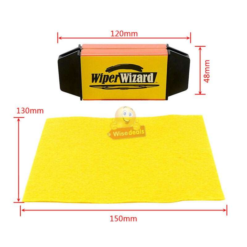 Wiper Wizard  Make OLD Windshield Wipers Work Like NEW In Just SECONDS!