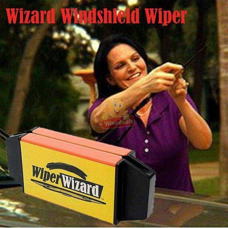 Wiper Wizard  Make OLD Windshield Wipers Work Like NEW In Just SECONDS!