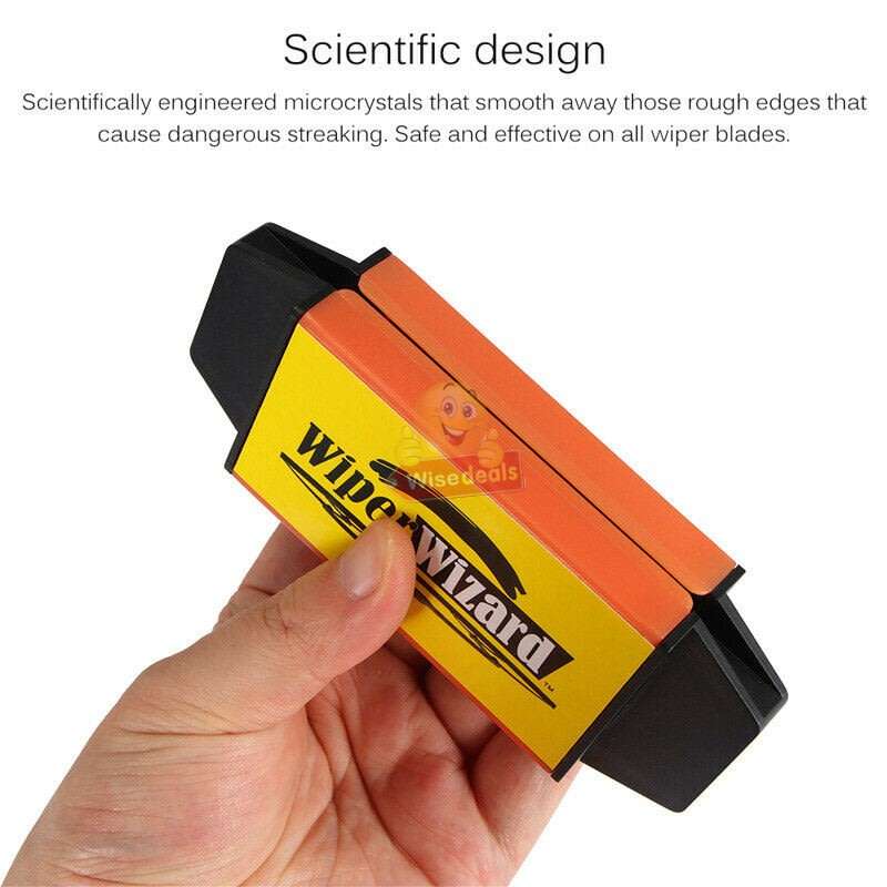 Wiper Wizard  Make OLD Windshield Wipers Work Like NEW In Just SECONDS!