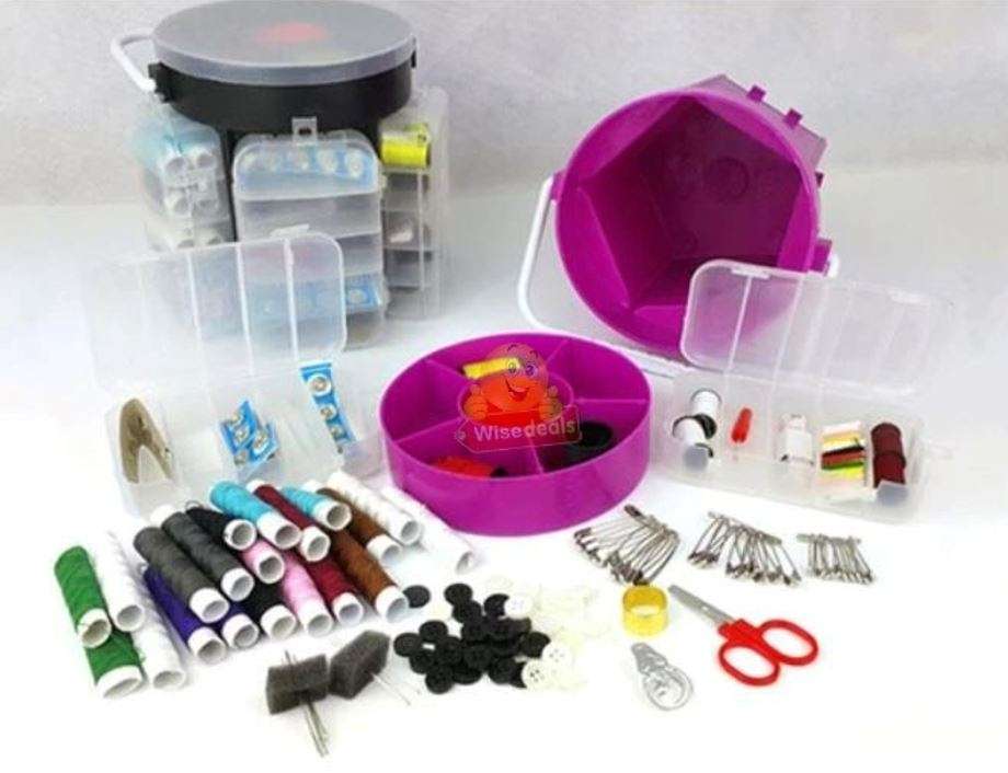 210 Piece Sewing Set  Everything you need in a Single Sewing Container