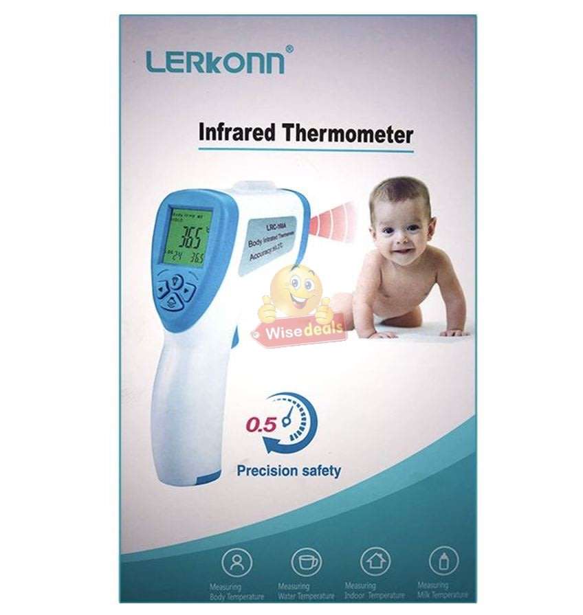 Non-Contact Infrared Digital Thermometer  One Second Rapid and Accurate Measurement