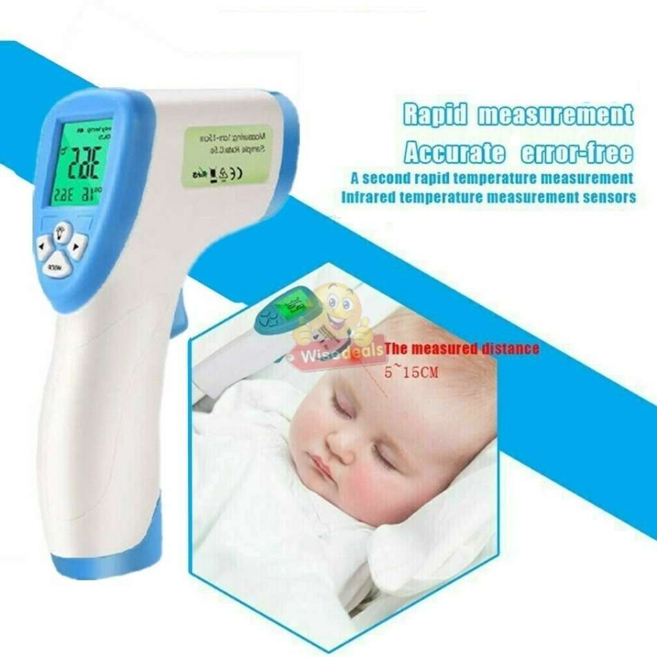 Non-Contact Infrared Digital Thermometer  One Second Rapid and Accurate Measurement