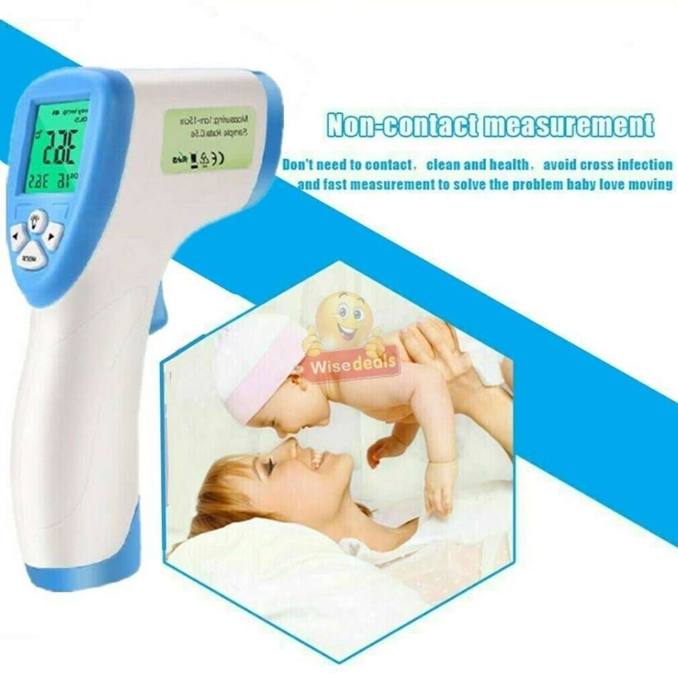 Non-Contact Infrared Digital Thermometer  One Second Rapid and Accurate Measurement