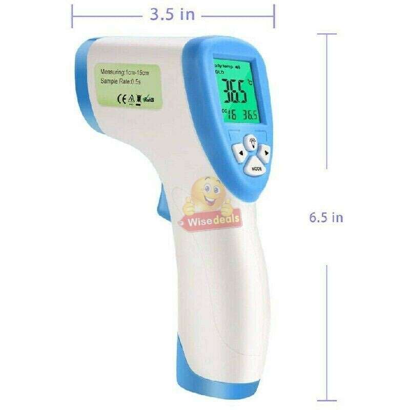 Non-Contact Infrared Digital Thermometer  One Second Rapid and Accurate Measurement