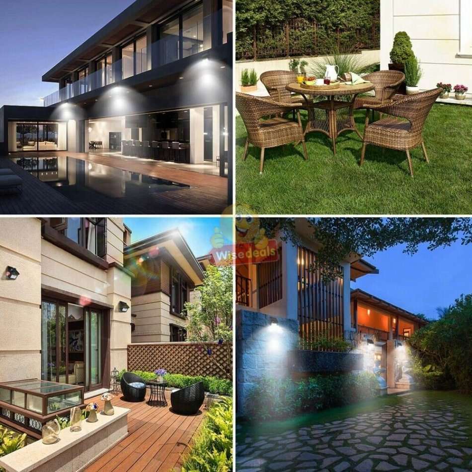 NEW Super Bright 90 COB SOLAR Wall Light, Waterproof, 3 Working Modes, 270°, 1000LM