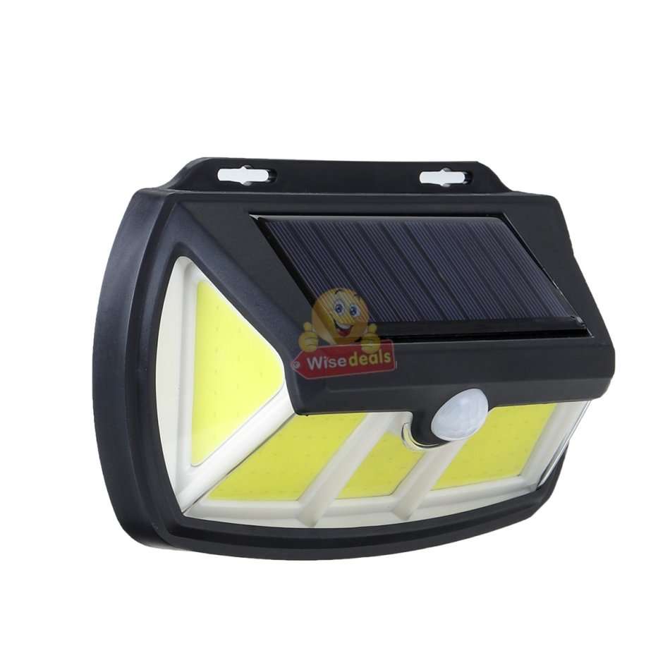 NEW Super Bright 90 COB SOLAR Wall Light, Waterproof, 3 Working Modes, 270°, 1000LM