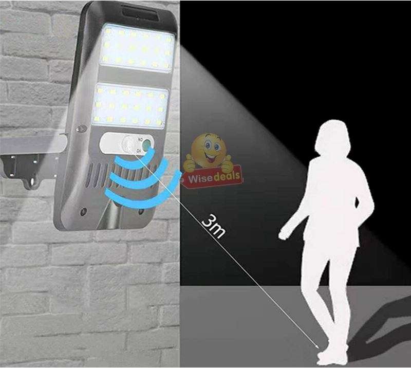 36 LED Super Bright SOLAR Flood Light, Waterproof, Motion Sensing, Intelligent Energy-Saver