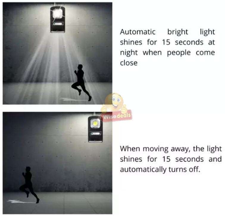 Super Bright COB SOLAR Flood Light, Motion Sensor, waterproof, durable and Intelligent Energy Saver