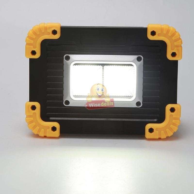 Portable Super Bright COB Working Lamp, use as Power bank to charge phones, Support USB etc