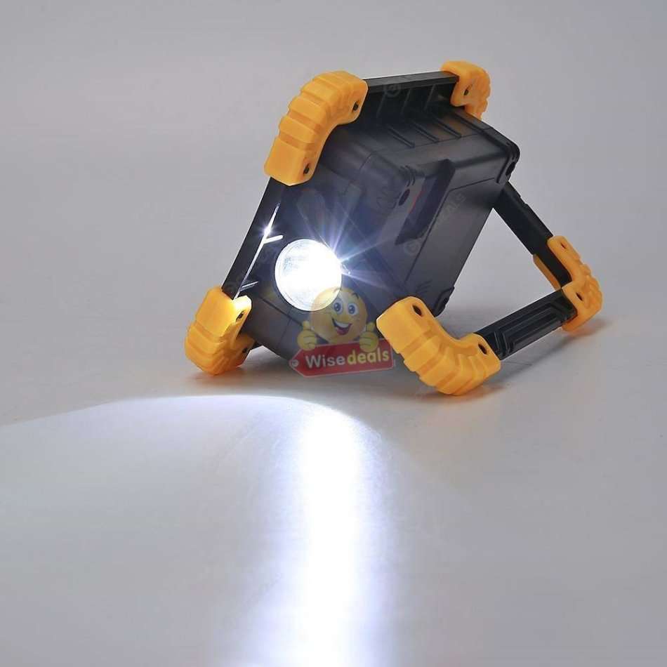 Portable Super Bright COB Working Lamp, use as Power bank to charge phones, Support USB etc