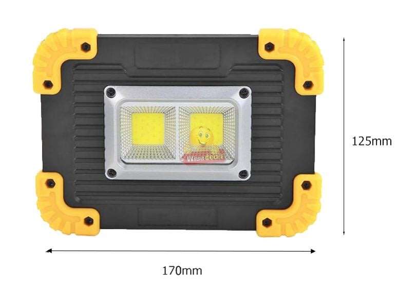 Portable Super Bright COB Working Lamp, use as Power bank to charge phones, Support USB etc