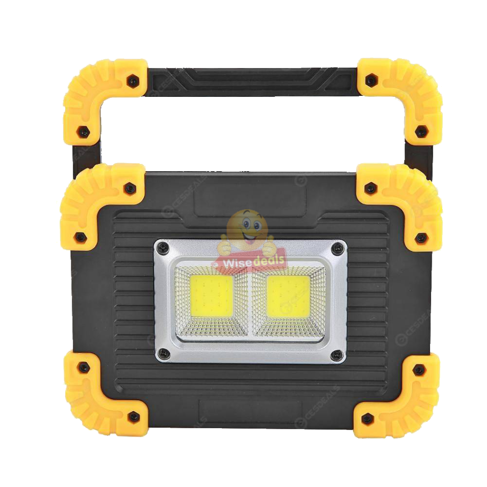 Portable Super Bright COB Working Lamp, use as Power bank to charge phones, Support USB etc