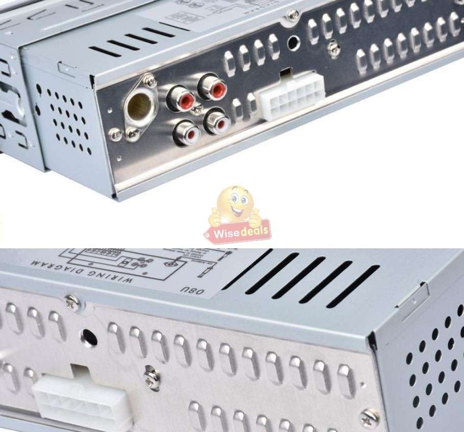 Remote Control Car Radio MP3 Player, Support FM Radio, AUX, USB, SD Card and more...