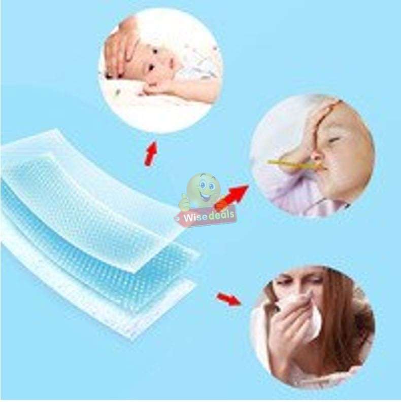 Cooling Patch  3 Pieces per pack, Quick Acting Solution against Fever, No refrigeration Needed