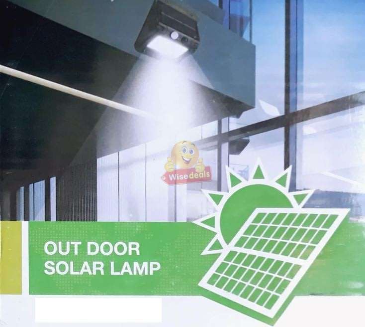 Super Bright COB & 20 LED SOLAR Wall Light with 3 Modes and 3000mAh Battery