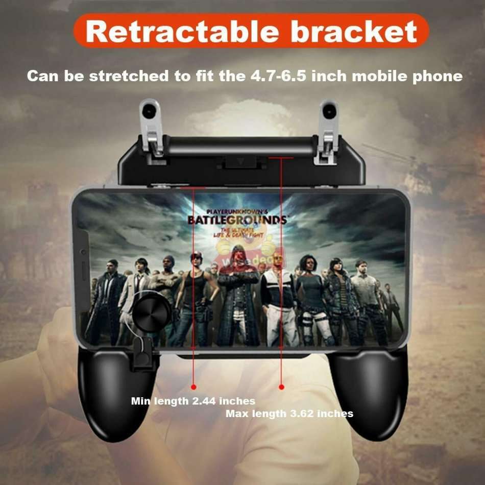 Mobile Phone Game Controller, Wireless Joystick for iPhone and Android, Fits most Mobile Devices