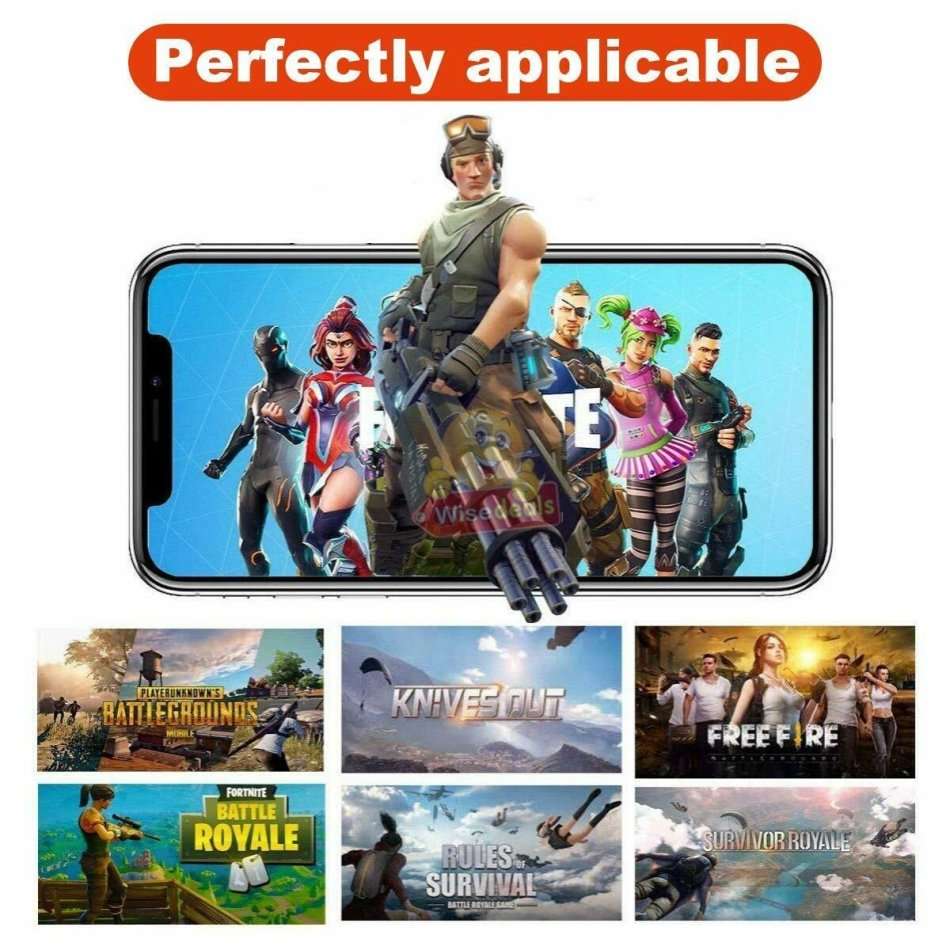 Mobile Phone Game Controller, Wireless Joystick for iPhone and Android, Fits most Mobile Devices