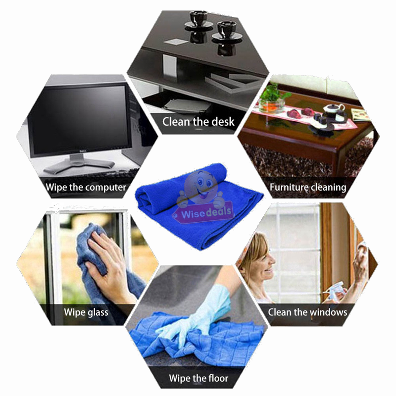 Ultra Soft Cleaning Micro-Fibre Plush Towel, Soft, Strong & Durable