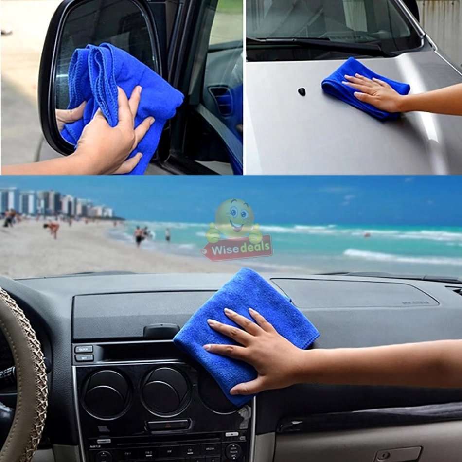 Ultra Soft Cleaning Micro-Fibre Plush Towel, Soft, Strong & Durable