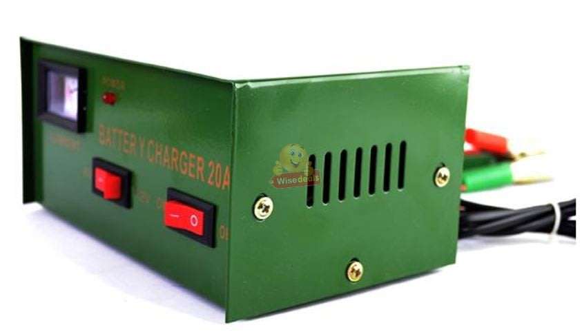 6V & 12V Battery Charger 20A with Current Display
