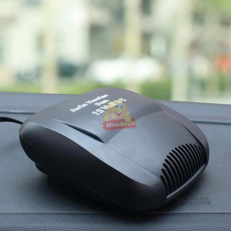 2-IN-1 12V 150W Car Heating & Cooling Fan & Defogger