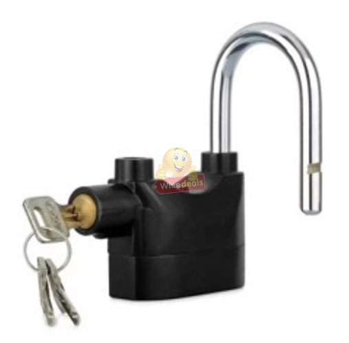 Alarm Lock with Batteries and 3 Keys