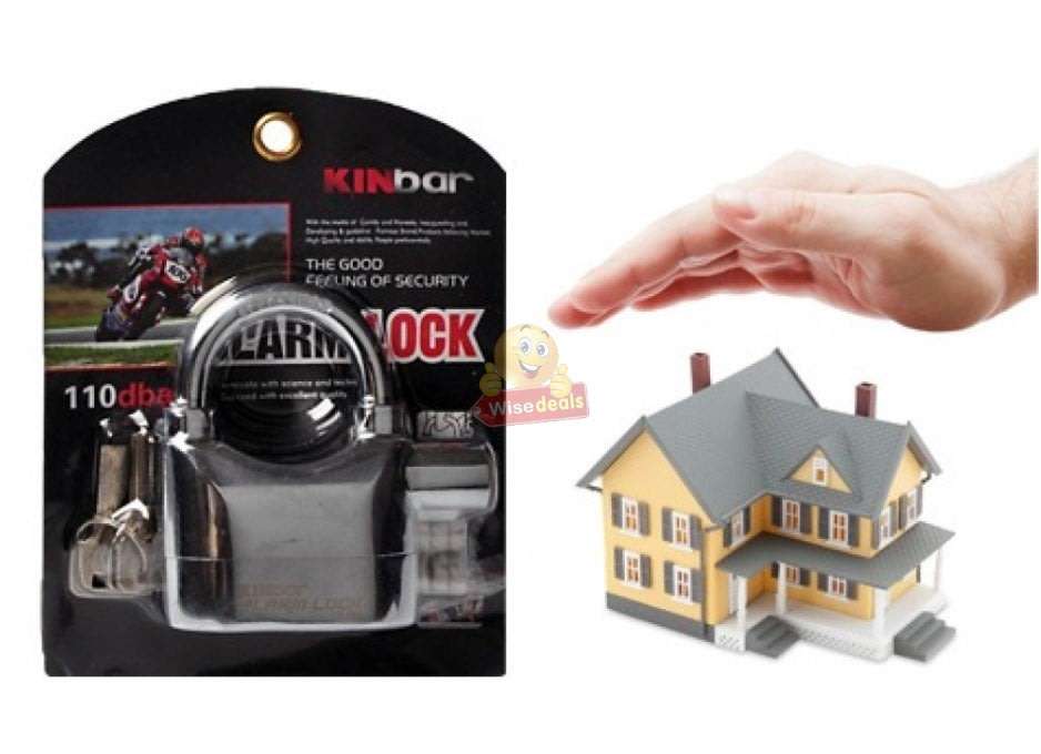 Alarm Lock with Batteries and 3 Keys