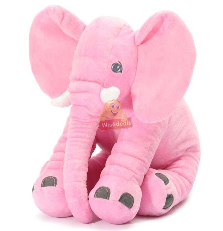 Large Super Soft Baby Elephant Pillow