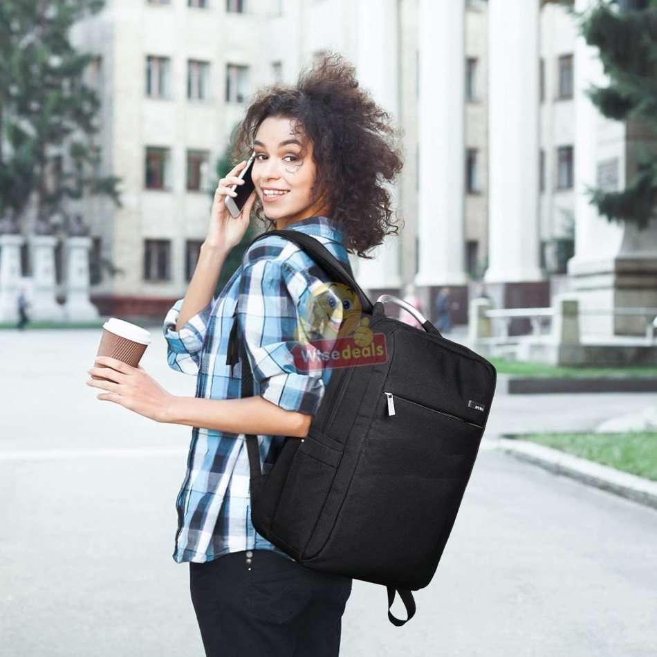 Stylish Backpack with lots of space and pockets, build-in USB Port with Cable