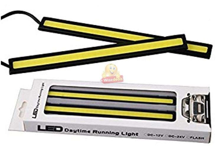 Universal 2 Piece, 17cm COB DRL LED Driving Daytime Running Lights