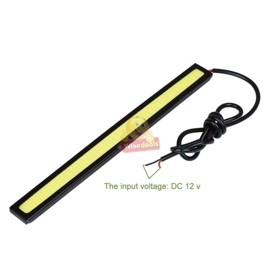 Universal 2 Piece, 17cm COB DRL LED Driving Daytime Running Lights
